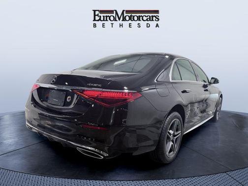 Black 2026 Mercedes-Benz S-Class S 580e 4MATIC