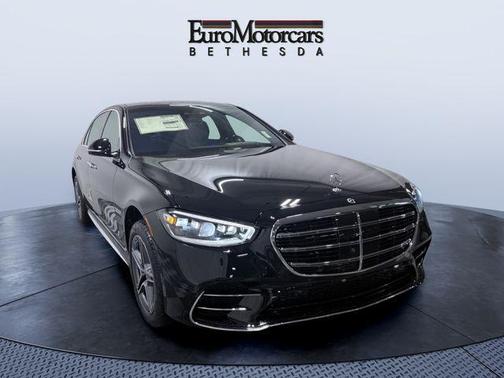Black 2026 Mercedes-Benz S-Class S 580e 4MATIC