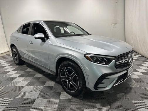 Cirrus Silver Metallic 2026 Mercedes-Benz GLC 300 4MATIC Coupe