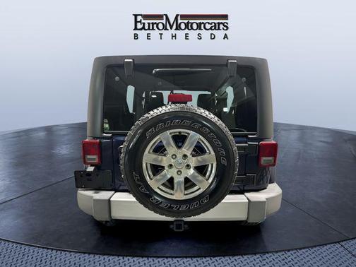True Blue Pearlcoat 2013 Jeep Wrangler Unlimited Sahara