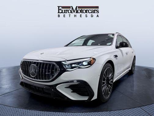 Polar White 2026 Mercedes-Benz AMG E 53 E 4MATIC+