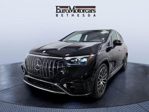 Obsidian Black Metallic 2025 Mercedes-Benz AMG EQE 4MATIC+