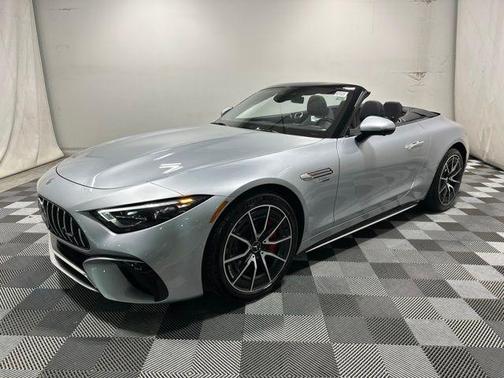 Cirrus Silver Metallic 2022 Mercedes-Benz AMG SL 55 Base