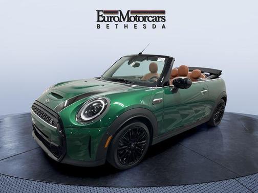 British Racing Green 2023 MINI Convertible Cooper S