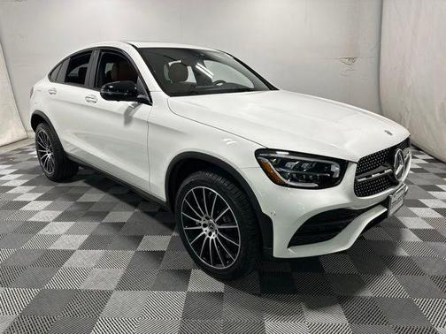 Polar White 2022 Mercedes-Benz GLC 300 4MATIC Coupe