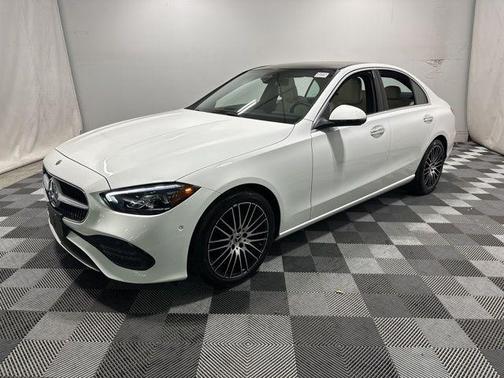 Polar White 2025 Mercedes-Benz C-Class C 300 4MATIC