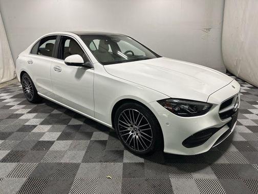 Polar White 2025 Mercedes-Benz C-Class C 300 4MATIC