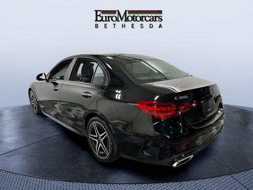 Black 2025 Mercedes-Benz C-Class C 300 4MATIC