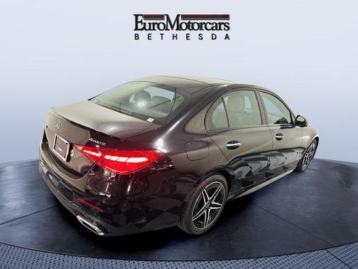 Black 2025 Mercedes-Benz C-Class C 300 4MATIC