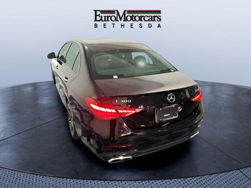 Black 2025 Mercedes-Benz C-Class C 300 4MATIC