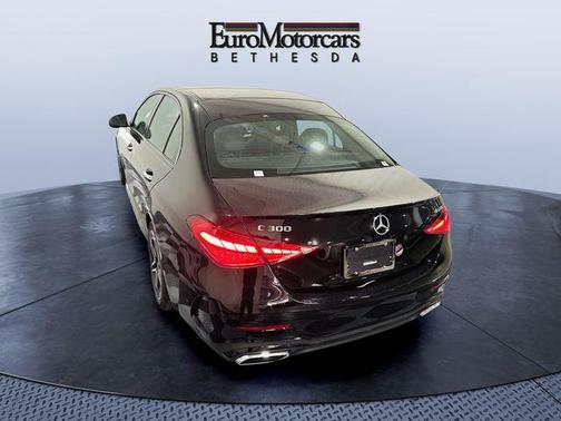 Black 2025 Mercedes-Benz C-Class C 300 4MATIC