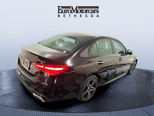 Black 2025 Mercedes-Benz C-Class C 300 4MATIC