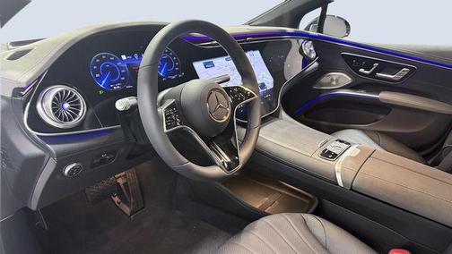 Black 2026 Mercedes-Benz EQS 450 4MATIC
