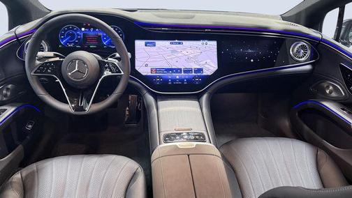 Black 2026 Mercedes-Benz EQS 450 4MATIC