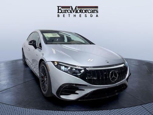 Cirrus Silver Metallic 2025 Mercedes-Benz AMG EQS AMG EQS 4MATIC+ Sedan