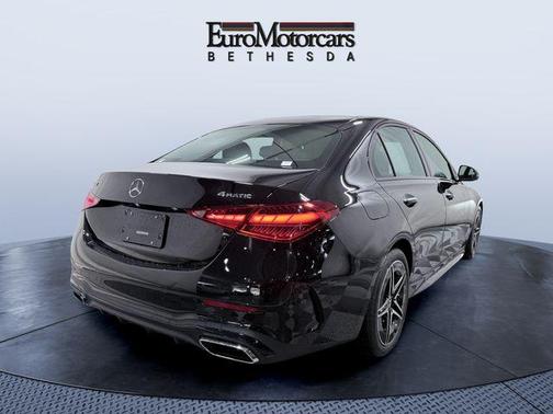 Black 2026 Mercedes-Benz C-Class C 300 4MATIC