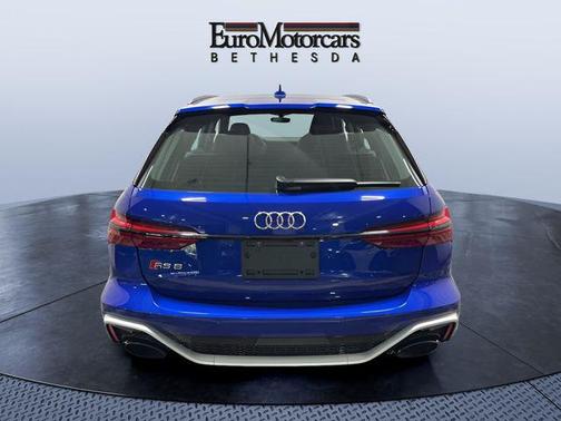 Blue Metallic 2023 Audi RS 6 Avant 4.0T