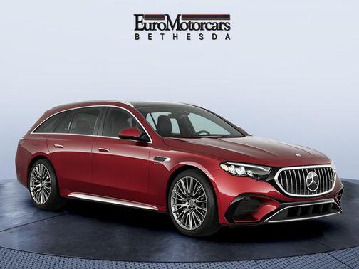 Moonlight White Magno 2026 Mercedes-Benz AMG E 53 E 4MATIC+