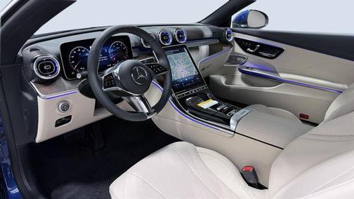 Starling Blue Metallic 2026 Mercedes-Benz CLE 300 4MATIC Cabriolet