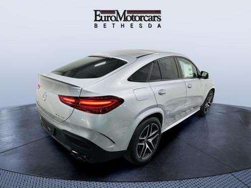 Cirrus Silver Metallic 2026 Mercedes-Benz AMG GLE 53 4MATIC+ Coupe