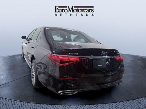 Black 2026 Mercedes-Benz S-Class S 580 4MATIC