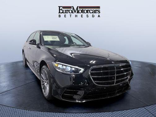 Black 2026 Mercedes-Benz S-Class S 580 4MATIC