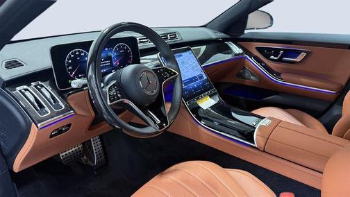Nautical Blue Metallic 2026 Mercedes-Benz S-Class S 580e 4MATIC