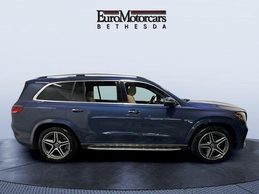 Twilight Blue Metallic 2024 Mercedes-Benz GLS 450 4MATIC