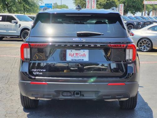 AGATE BLACK METALLIC 2025 Ford Explorer ACTIVE