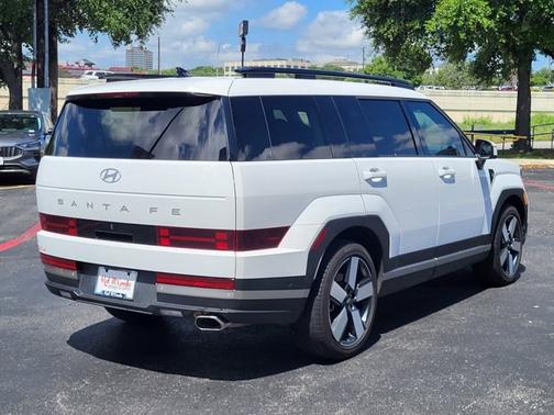 White 2024 Hyundai SANTA FE LIMITED