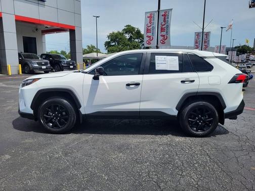 White 2024 Toyota RAV4 LE