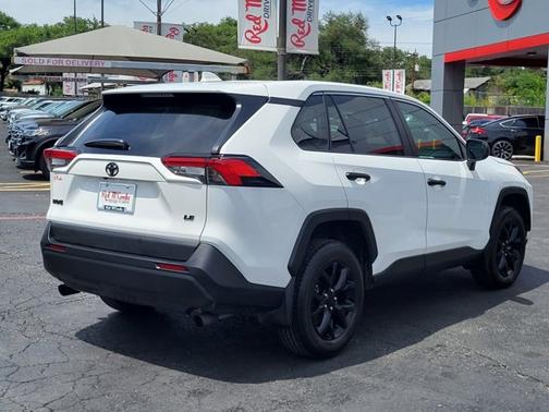 White 2024 Toyota RAV4 LE