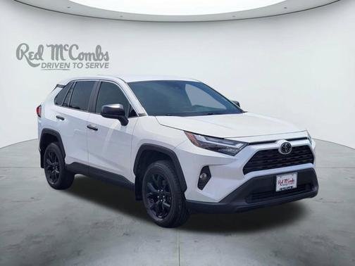 White 2024 Toyota RAV4 LE