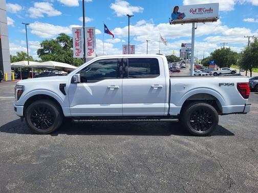 SPACE WHITE METALLIC 2025 Ford F-150 LARIAT