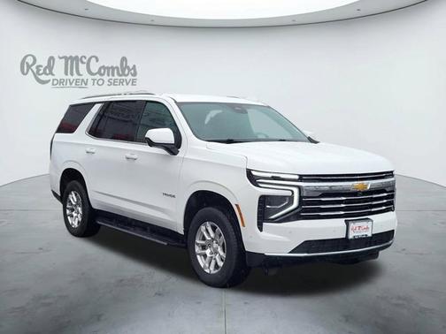 Summit White 2025 Chevrolet Tahoe LT