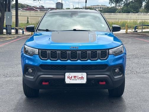 Hydro Blue Pearlcoat 2025 Jeep Compass TRAILHAWK