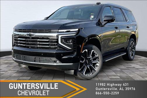 Black 2026 Chevrolet Tahoe LT