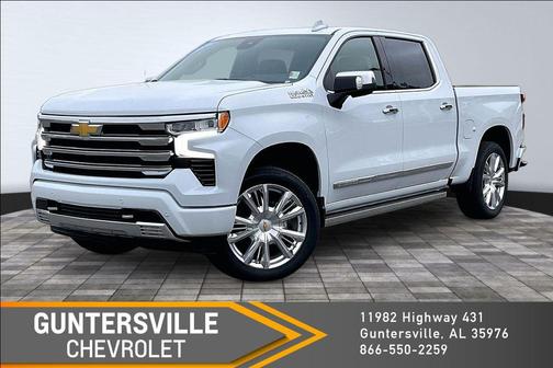 Polar White 2026 Chevrolet Silverado 1500 High Country