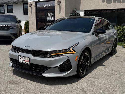 Wolf Gray 2021 Kia K5 GT-Line