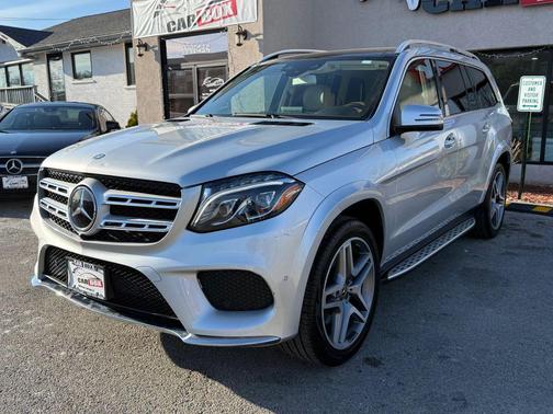 Silver 2017 Mercedes-Benz GLS 550 Base 4MATIC