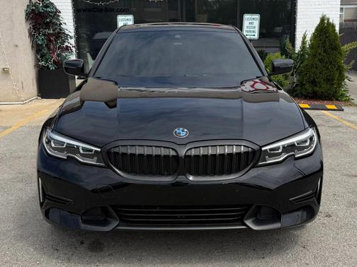 Black 2020 BMW 330 330i Sedan 4D