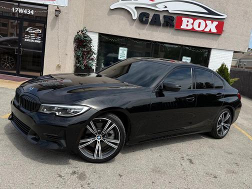 Black 2020 BMW 330 330i Sedan 4D