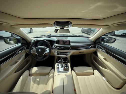 Blue 2019 BMW 740 740i Sedan 4D