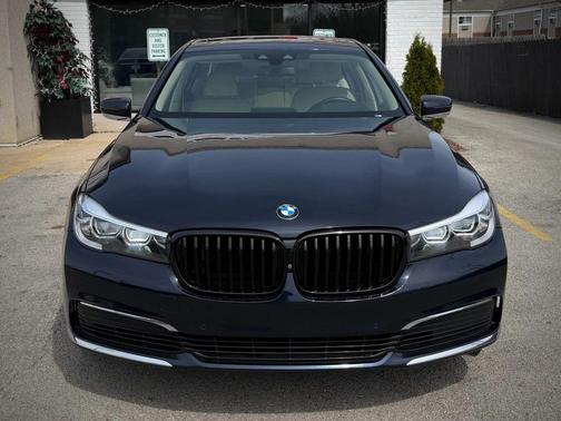 Blue 2019 BMW 740 740i Sedan 4D