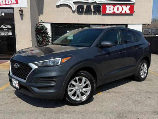 Blue 2021 Hyundai TUCSON SE