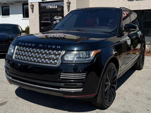 Black 2014 Land Rover Range Rover 5.0L Supercharged Autobiography