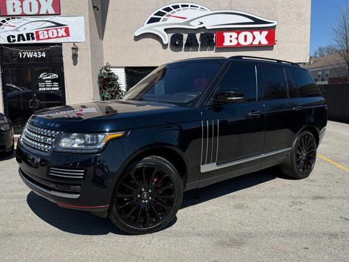 Black 2014 Land Rover Range Rover 5.0L Supercharged Autobiography
