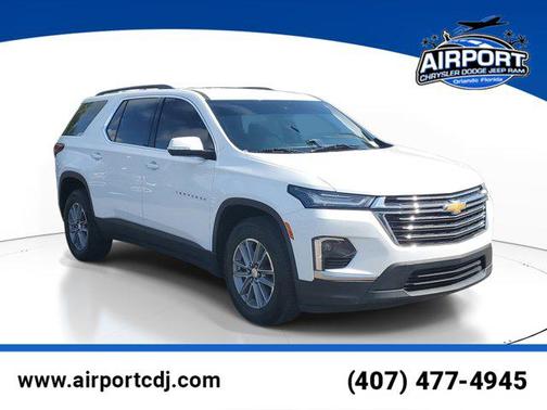 Summit White 2023 Chevrolet Traverse LT Cloth