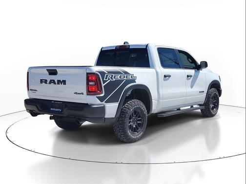 Bright White Clearcoat 2026 RAM 1500 Rebel