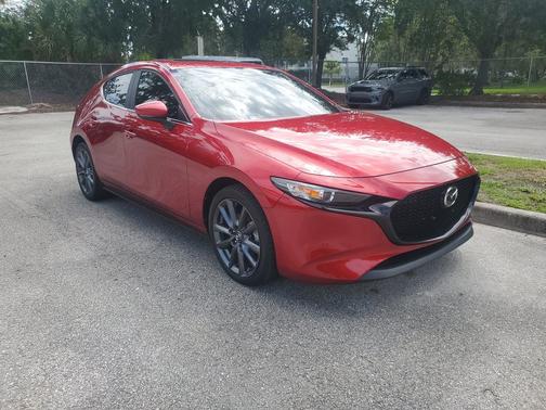 Soul Red Crystal Metallic 2024 Mazda Mazda3 FWD w/Preferred Package
